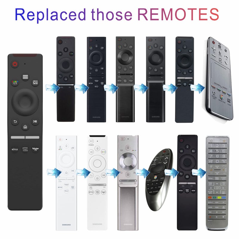 B BraiNice Replacement Remote for Samsung TV, Universal Remote Control for Samsung Smart TV 2025-2015 Neo, OLED, UHD, 4K, 2K, Infrared, No Voice, No Bluetooth, No OEM - Image 3